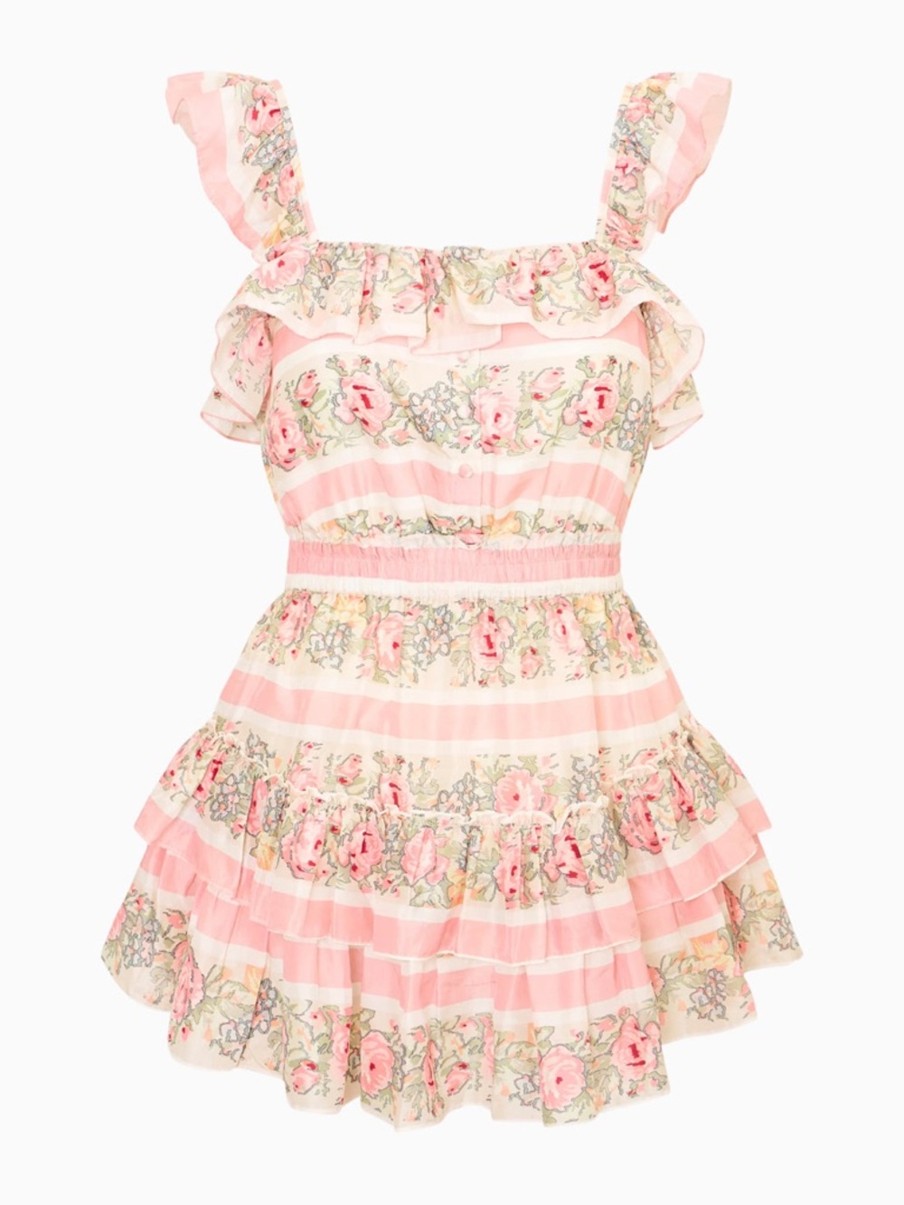 NWT LOVESHACKFANCY Marina Dress in Ribbon Coquette Feminine Romantic Size M 6/8 - Picture 3 of 15